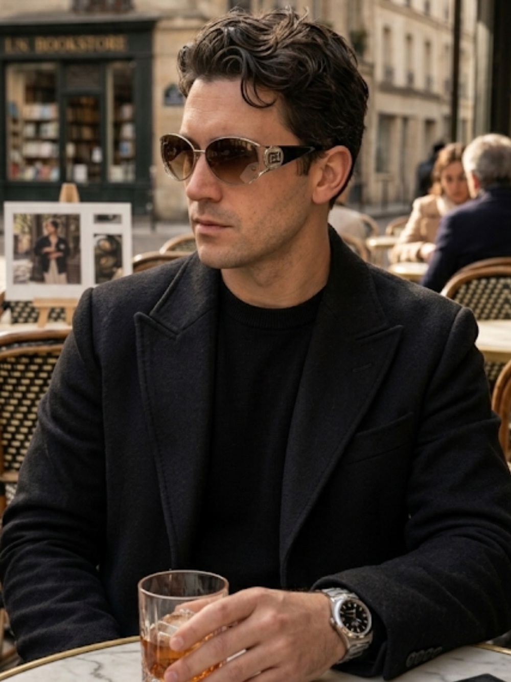 VERSACE | Vintage Brown Sunglasses